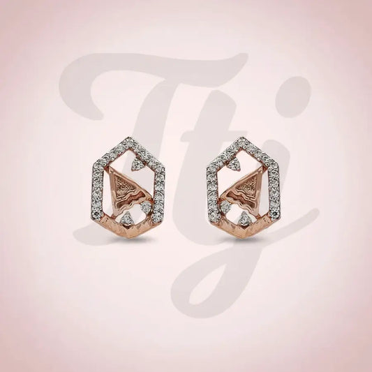 Fish Love Gold Earrings
