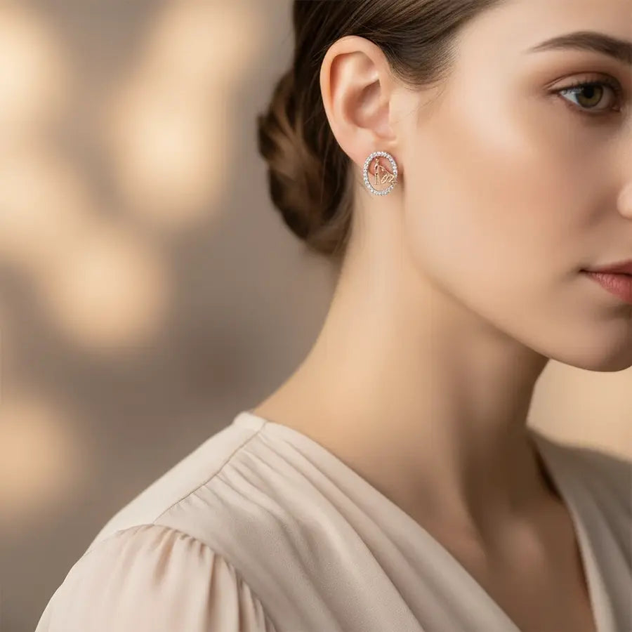 Blessing Gold Earrings