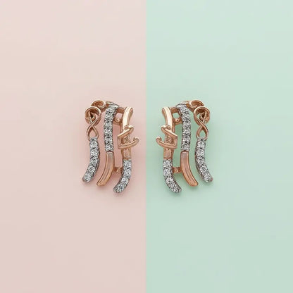Music Symbols Gold Earrings