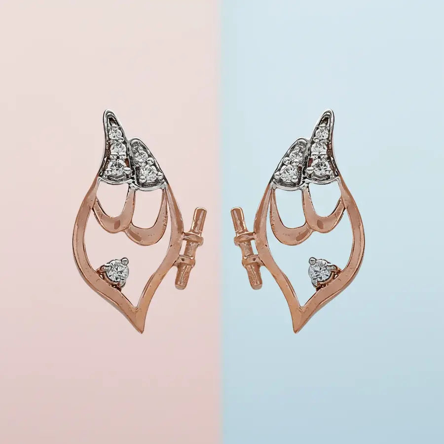 Bird Gold Earrings
